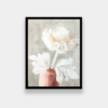 Julia Flower Framed Canvas Wall Art