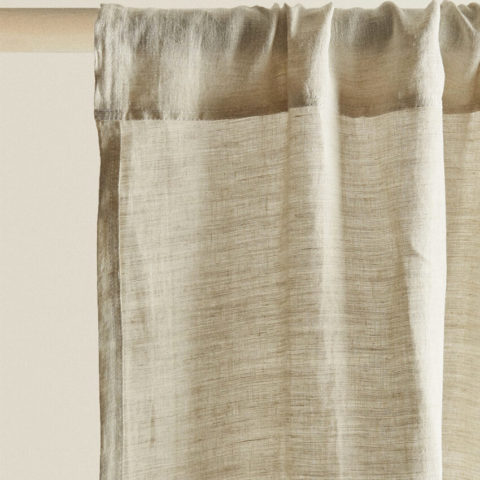 Washed Linen Curtain