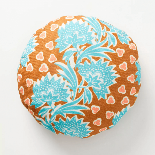 Round Flower Pillow