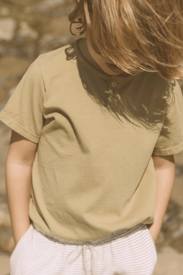 Henley Tee Kelp