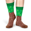 Grass Pixel Sock